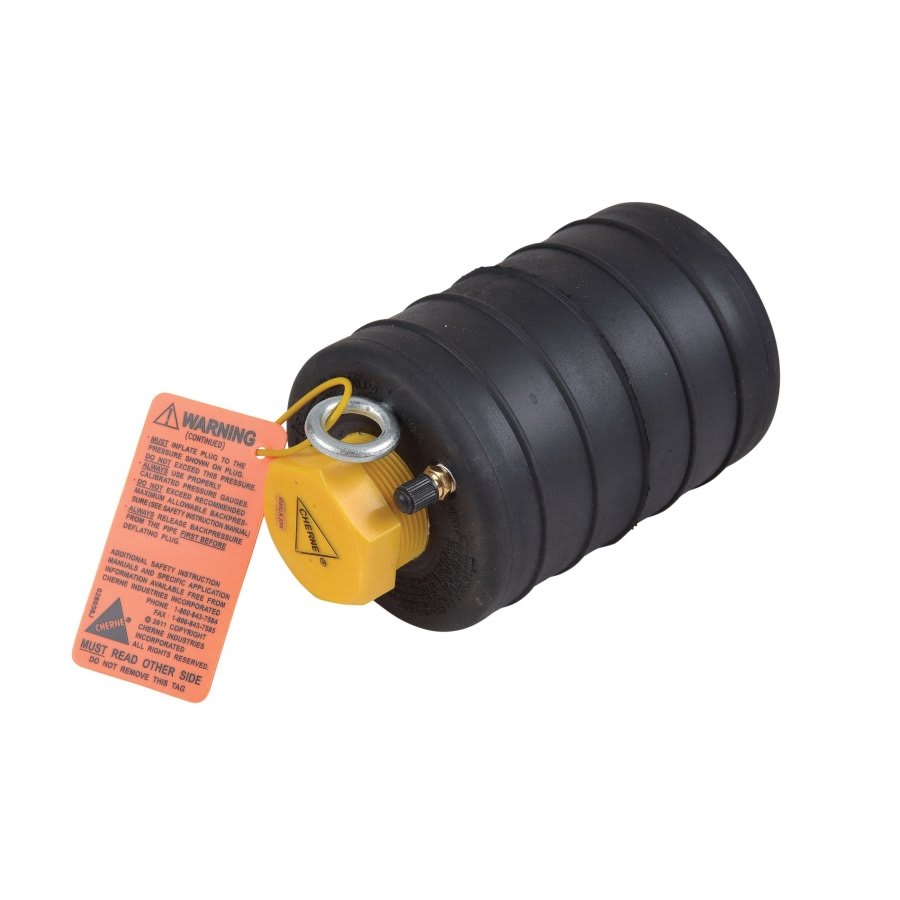 Muni-Ball® Original Pneumatic Pipe Plug, 6 in, Natural Rubber