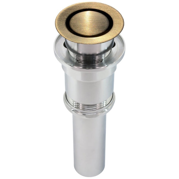 Lavatory Pop Down Drain, Champagne Champagne Bronze PVD Enduro PVD