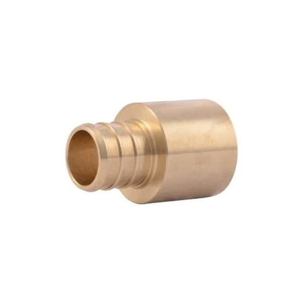 Adapter, 1 in, Crimp PEX x C, Brass