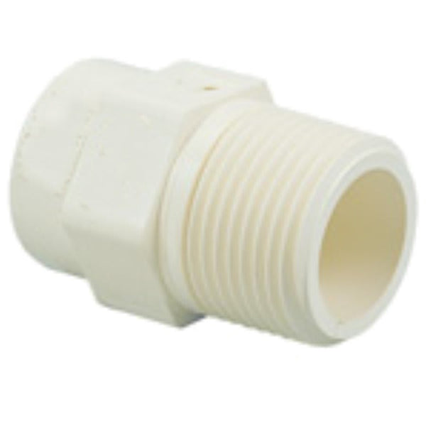 Male Adapter, 1-1/2 in, Socket x MNPT, SCH 40/STD, CPVC