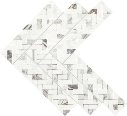 Eclessia Marble Volakas Circle 6X6 Polished