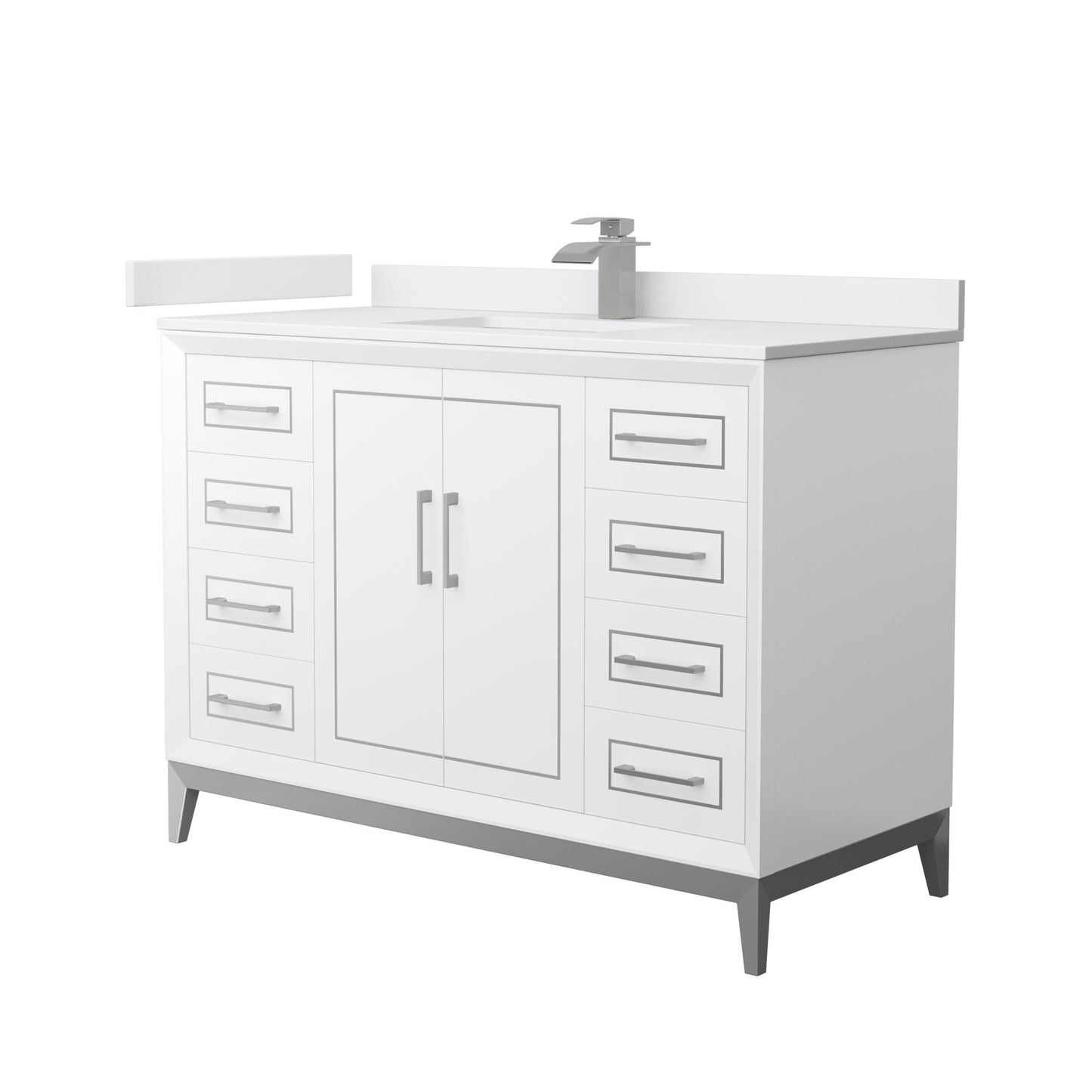 Marlena Single Bathroom Vanity - 48W x 35.25H x 22D