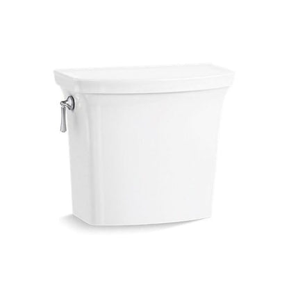 Corbelle® Toilet Tank, Bowl Mount, Left Hand Lever, 1.28 gpf, White