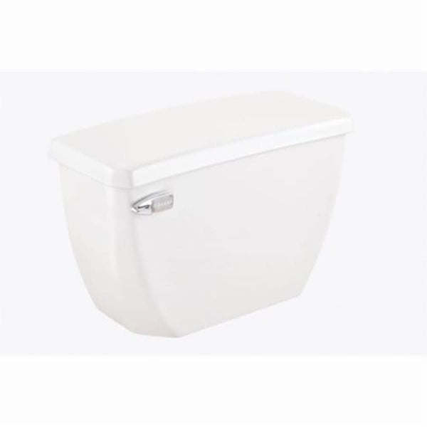 Ultra Flush® Toilet Tank, Bowl Mount, 12 in Rough, ADA, Left Hand Lever, 1.28 gpf, White