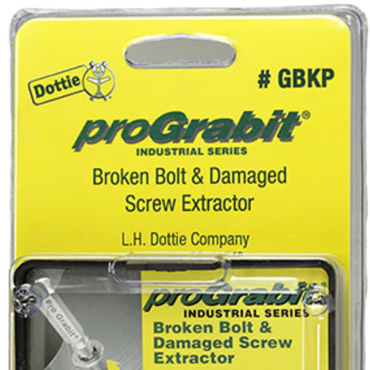 ProGrabit® 6352 Replacement Bit Screw Removal Kit, 3 Pieces, Steel