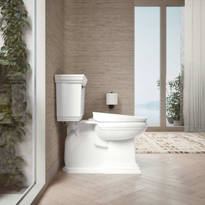 PureWarmth Elongated Toilet Seat and Lid with Soft Close, Quick Release, and Night Light