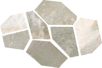 Slate Golden Sun Pattern, Natural Cleft Versaille