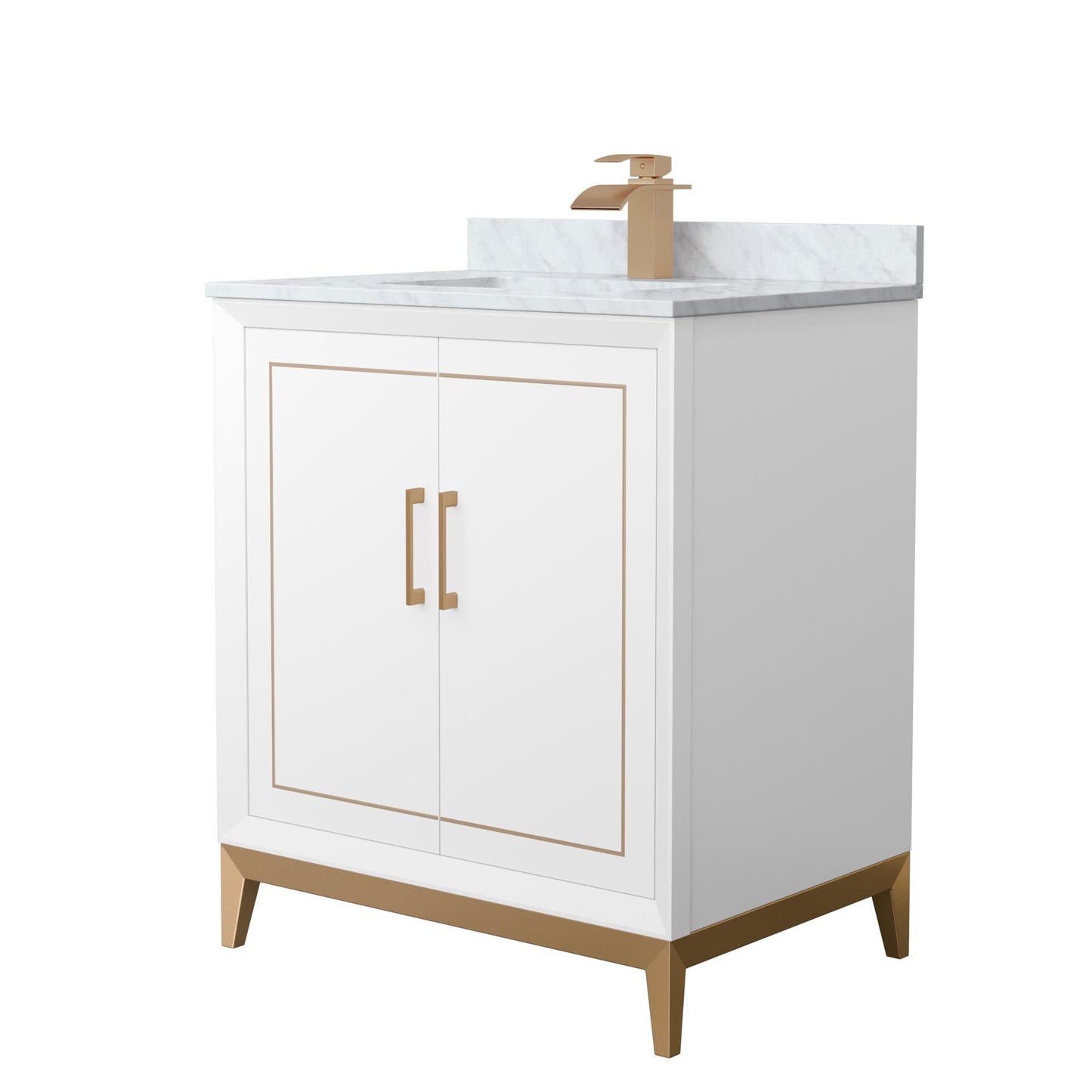 Marlena Single Bathroom Vanity - 30W x 35.25H x 22D