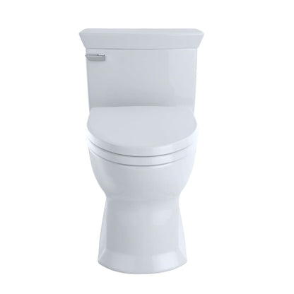 Eco Soiree One Piece Elongated 1.28 GPF ADA Toilet with Double Cyclone Flush System and CeFiONtect - Soft Close Seat Included