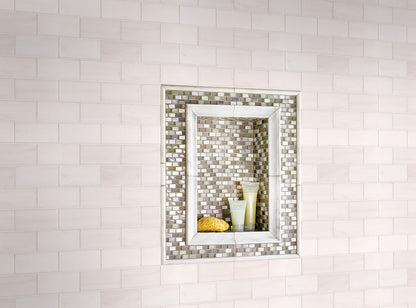 Bianco Dolomite Polished Subway Tile 3x6