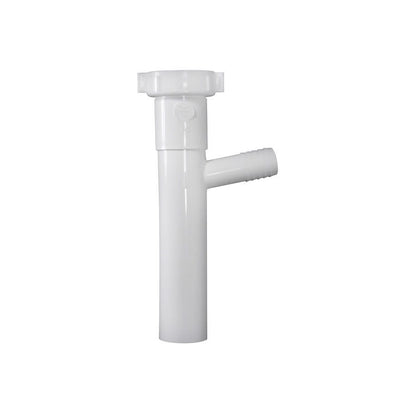 Tubular Branch Tailpiece, 1-1/2 in, Tube x Slip Joint, White