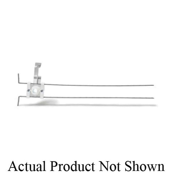 StrongArm™ 525-PB L-Bent Bracket, 25 lb, Steel, Galvanized