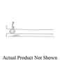 StrongArm™ 525-PB L-Bent Bracket, 25 lb, Steel, Galvanized