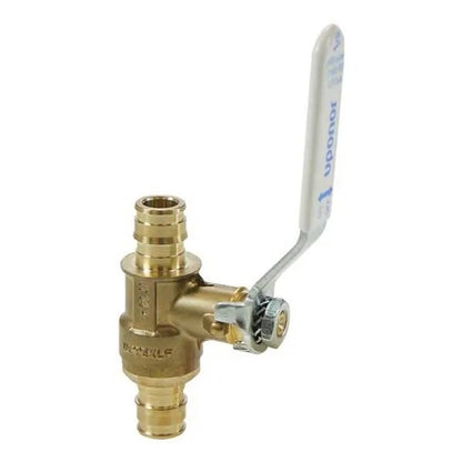 1-Piece Ball Valve, 3/4 in, Expansion PEX, Full Port, Stainless Steel Ball, Brass