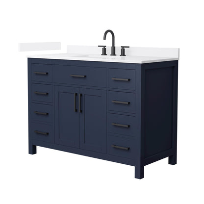 Beckett Single Bathroom Vanity - 48W x 35H x 22D