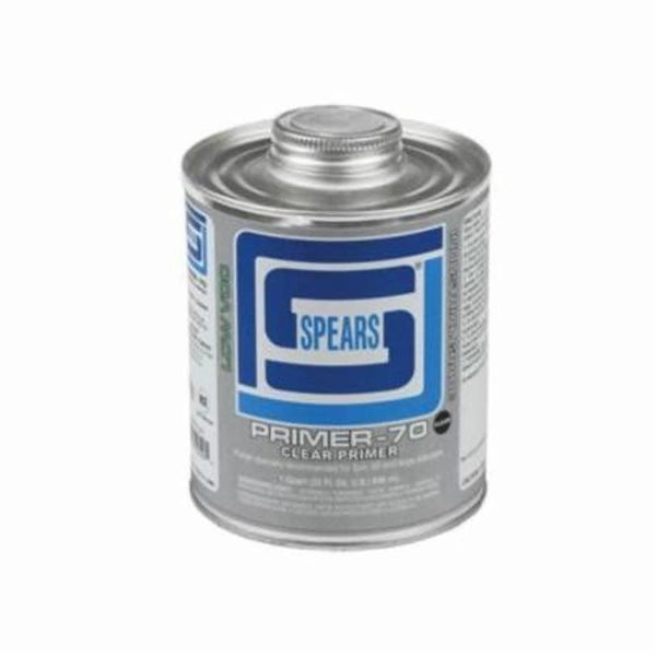 P-70 Industrial Strength Primer, 1 gal, Clear, For PVC, CPVC