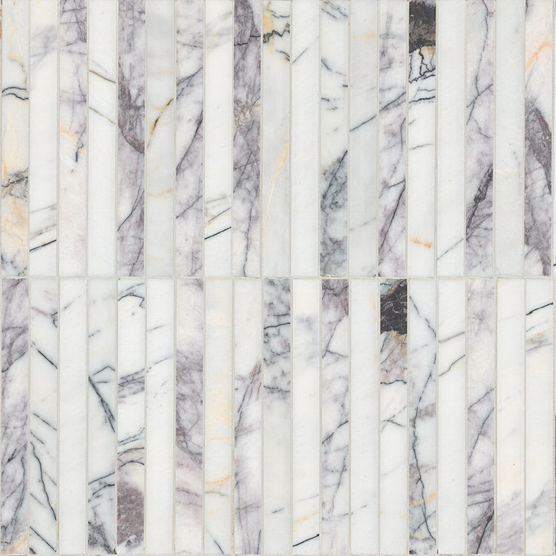Scollopini Lilac Pattern Polished