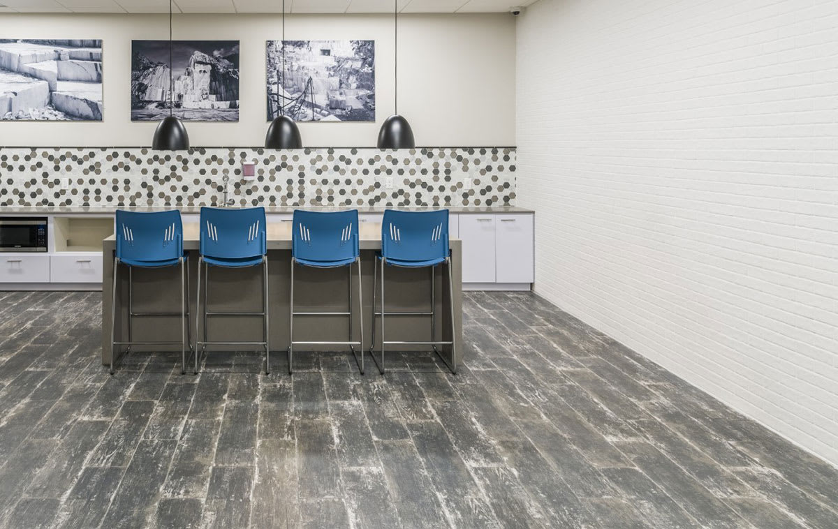 Brickstone White Porcelain Tile