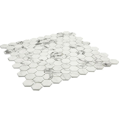Uptown Glass Posh Resort Hexagon 1X1 Matte