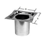 Round Vent Support, 7 in Dia