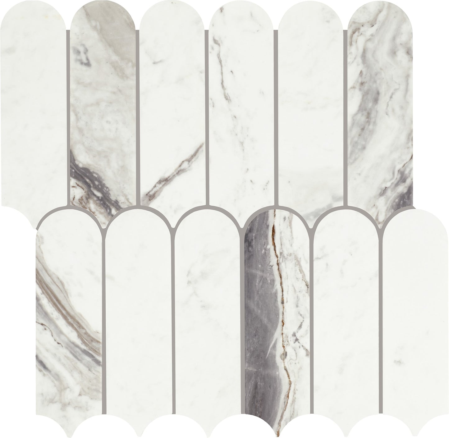 Eclessia Marble Volakas Herringbone 1X3 Honed