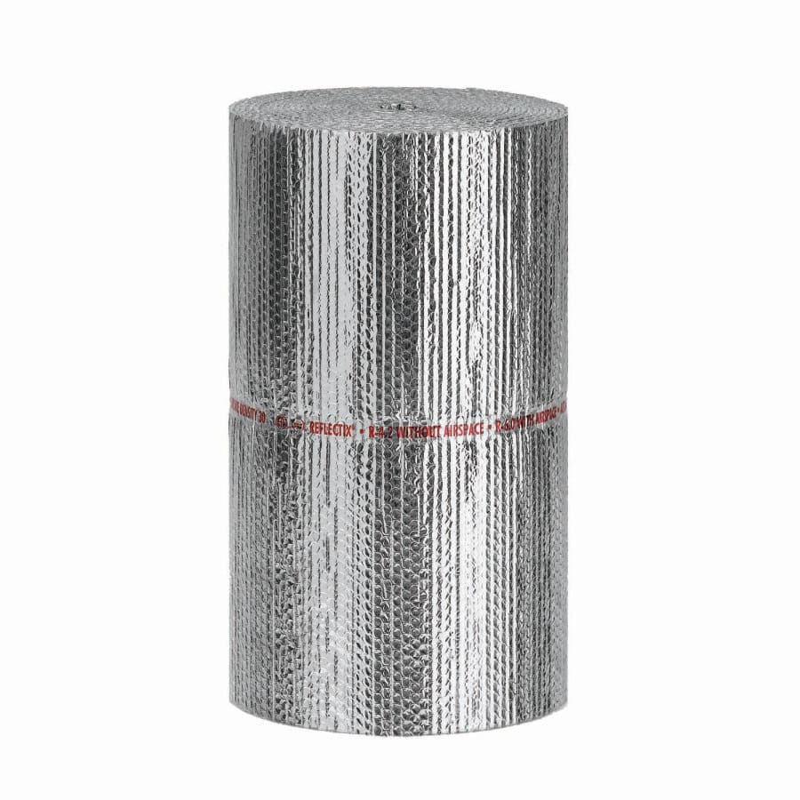 Bubble Wrap Insulation, 24 in W, 50 ft L, 5/16 in THK