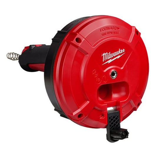 TRAPSNAKE™ Auger With CABLE DRIVE™, Black/Red, 11 in L x 7-1/2 in W x 7-1/2 in H, Plastic, For M12™ TRAPSNAKE™ Driver