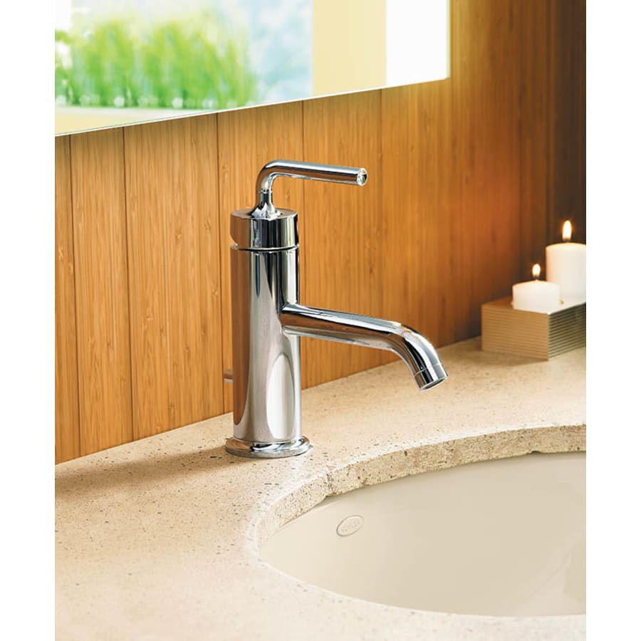 Purist 1.2 GPM Single Hole Bathroom Faucet with Pop-Up Drain Assembly