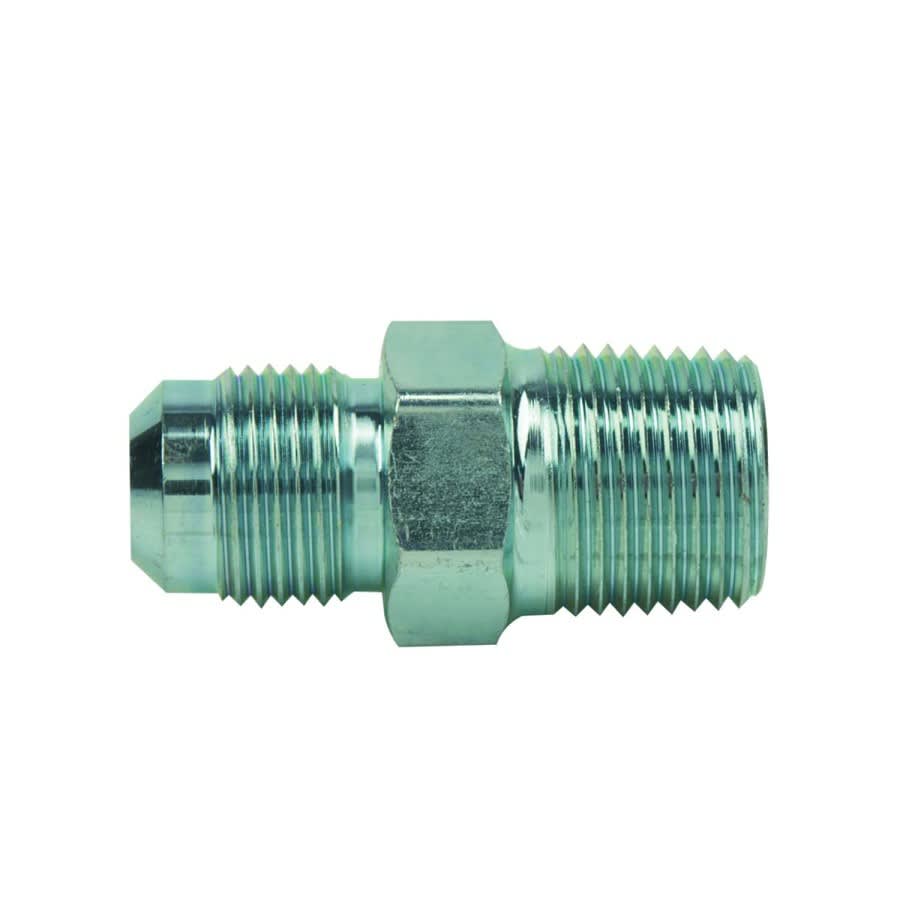 Gas Male Adapter, 1/2 in, Flare x MNPT, Steel