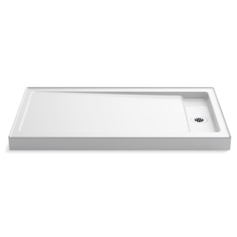 Bellwether 60" x 34" Single Threshold Shower Base with Recessed Right Drain