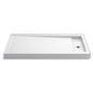 Bellwether 60" x 34" Single Threshold Shower Base with Recessed Right Drain