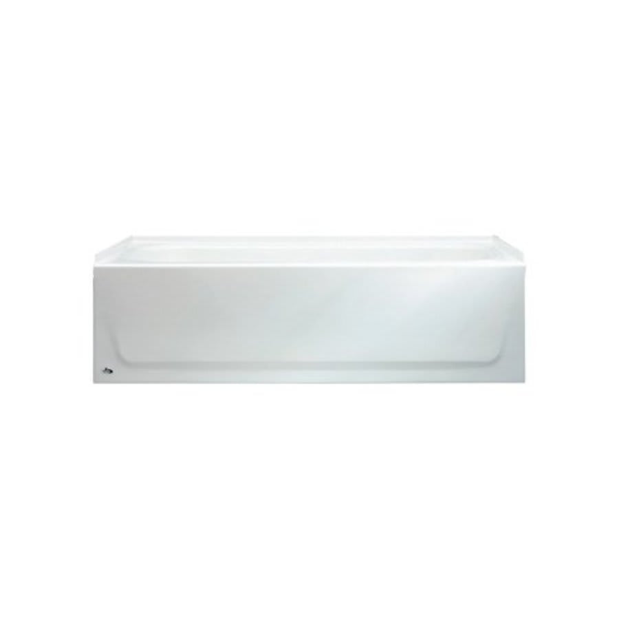 Aloha Alcove Tub, ADA, 60 x 30 x 14-1/4 in, Right Hand Drain, White