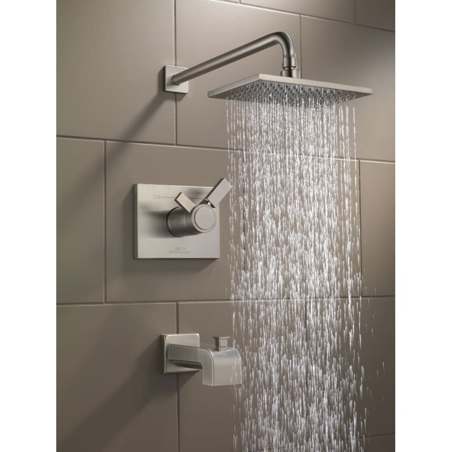 Vero Tempassure 17T Series Dual Function Thermostatic Tub and Shower with Integrated Volume Control - Less Rough-In Valve