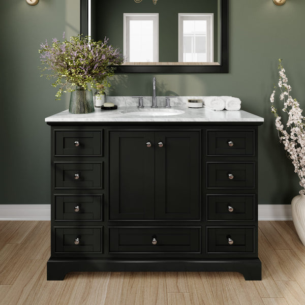 Deborah Single Bathroom Vanity - 48W x 35H x 22D