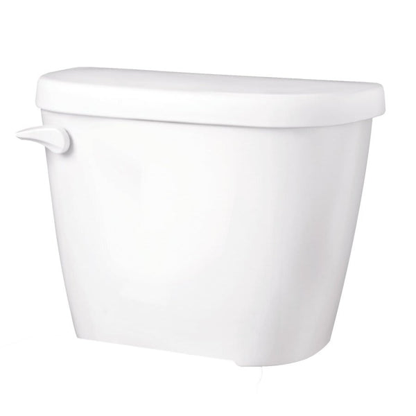 Maxwell® Toilet Tank, Bowl Mount, 14 in Rough, ADA, Left Hand Lever, 1.28 gpf, White