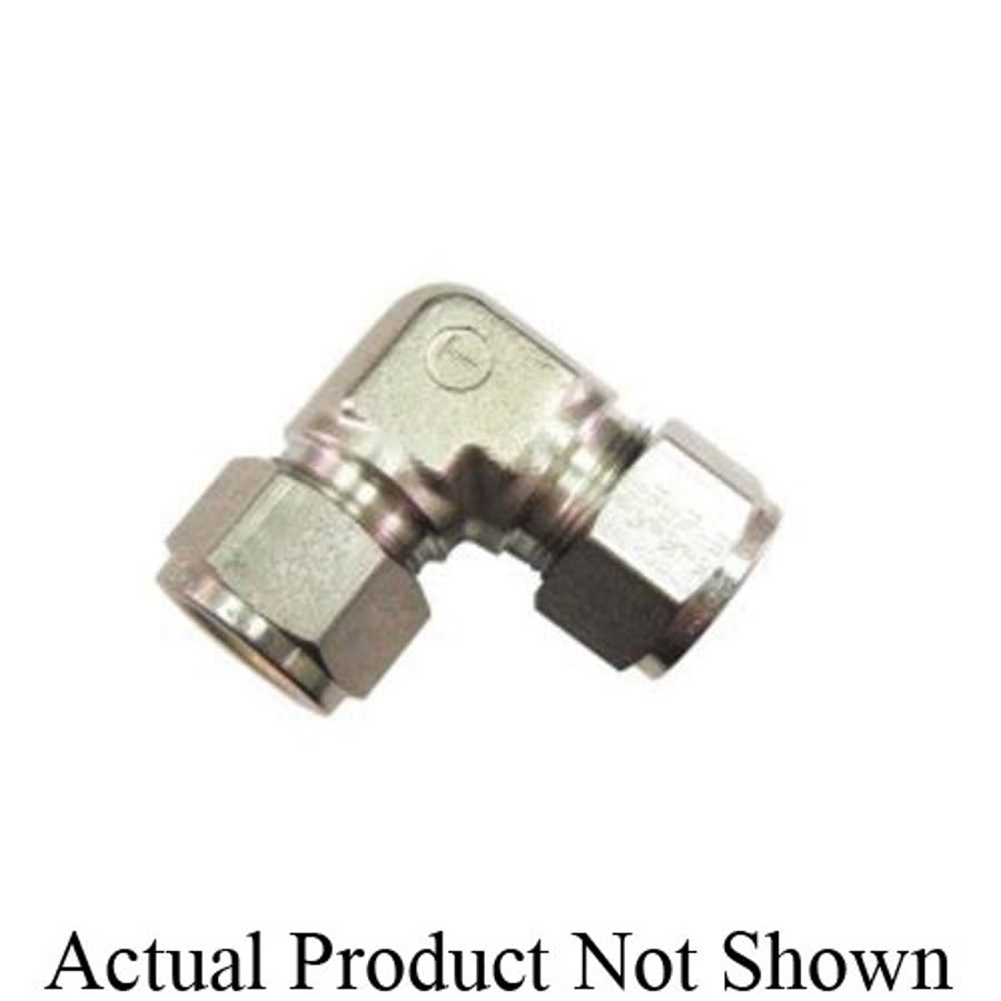 90 deg Elbow, 3/4 in, Tube, 316/316L Stainless Steel