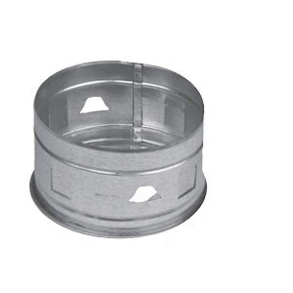 Round Bucket Vent Adapter/Connector, 4 in Dia