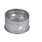 Round Bucket Vent Adapter/Connector, 4 in Dia
