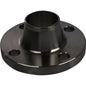Raised Face Flange, 1-1/4 in, Weld Neck, 4-5/8 in OD, 4 Bolt Holes, 150 lb, Carbon Steel