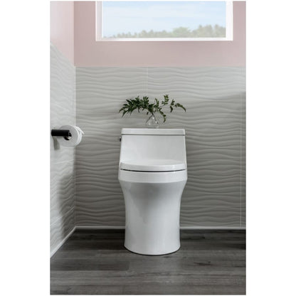 San Souci 1.28 GPF Elongated One-Piece Comfort Height Toilet with AquaPiston Technology - Seat Included