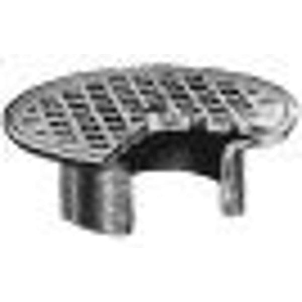 A06 Floor Drain Top, 6 in, Round, Nickel Bronze