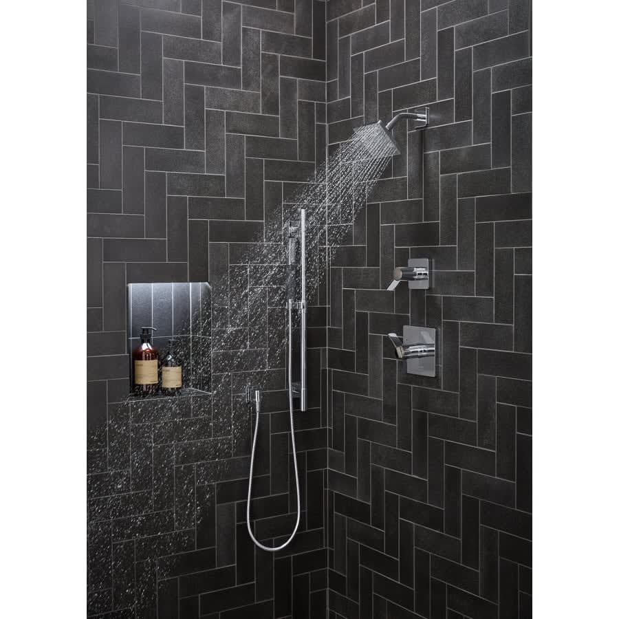 Parallel Pressure Balanced Valve Trim Only with Single Lever Handle - Less Rough In