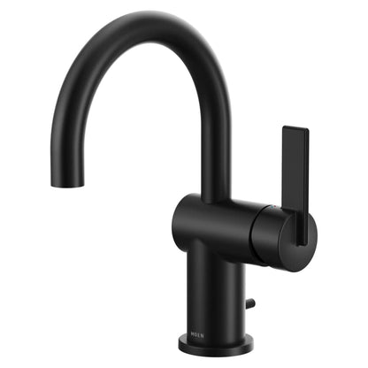 Cia 1.2 GPM Single Hole Bathroom Faucet with Lift Rod Drain Assembly