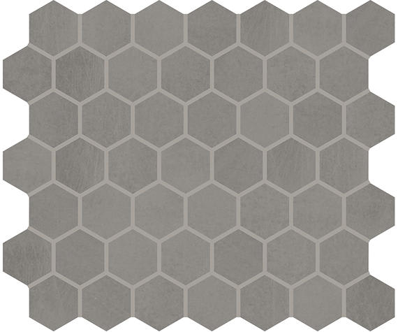 Moroccan Concrete Gray Hexagon 8X9 Matte