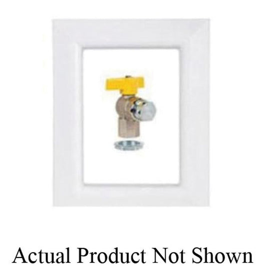 OxBox™ Gas Valve Outlet Box, 3/4 in Inlet x 3/4 in FNPT Outlet, ABS