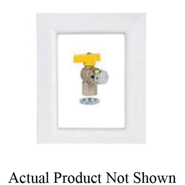 OxBox™ Gas Valve Outlet Box, 3/4 in Inlet x 3/4 in FNPT Outlet, ABS