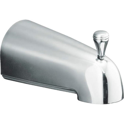 Classic 4-7/16 Inch Diverter Wall Mounted Tub Spout with Slip-Fit Connection from Devonshire Collection