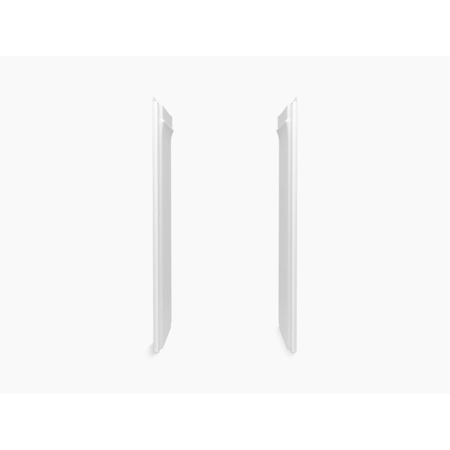 Medley® 2-Piece End Wall Set, 72-5/8 x 34 in, White