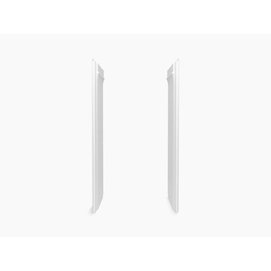 Medley® 2-Piece End Wall Set, 72-5/8 x 34 in, White