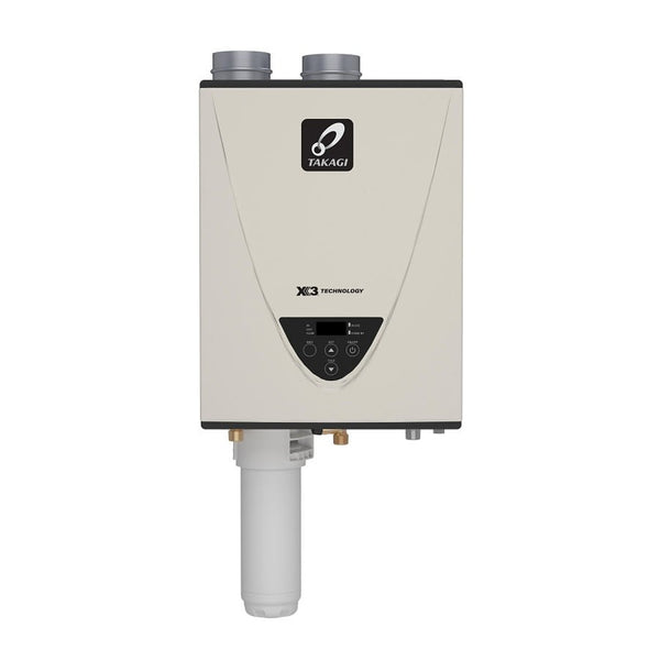 Condensing Tankless Water Heater, 199 Kbtu/hr, Natural Gas, Outdoor, Ultra Low NOx, 0.95 EF